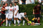 12.8.2007: Rot-Weiß Darmstadt - Viktoria Griesheim 0:2 Christian Frisch, Fabian Windeck, Michael Pauer, Rot-Weiß Darmstadt, Sven Dexler, Viktoria Griesheim